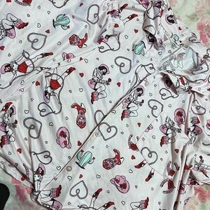 XL NOBO western cowgirl Valentine’s Day pajama set lounge